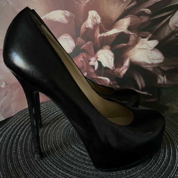 YSL Vernigolf Tribtoo 105 Textured Platforms size 41EUR/9.5US - Picture 5 of 10